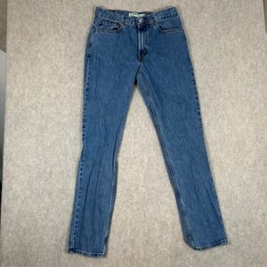 Levi's 512 Slim Fit Jeans Mens 32x34 Blue Denim 100% Cotton